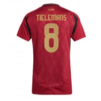 Maglie da calcio Belgio Youri Tielemans #8 Prima Maglia Femminile Europei 2024 Manica Corta